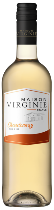 Bouteille de vin Chardonnay Maison Virginie