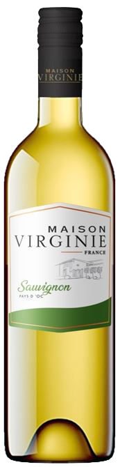 Bouteille de vin Sauvignon blanc Maison Virginie